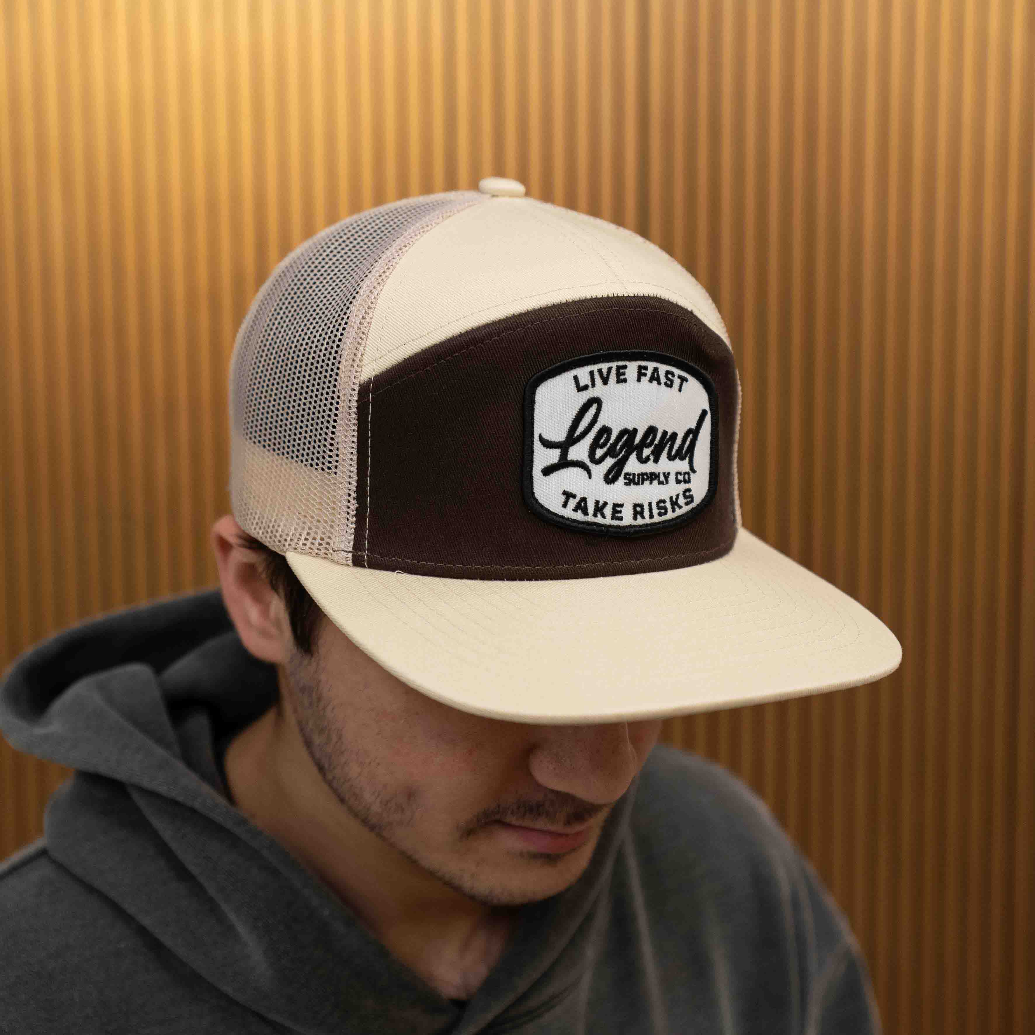 7-Panel Heritage Trucker Cap - Image 3