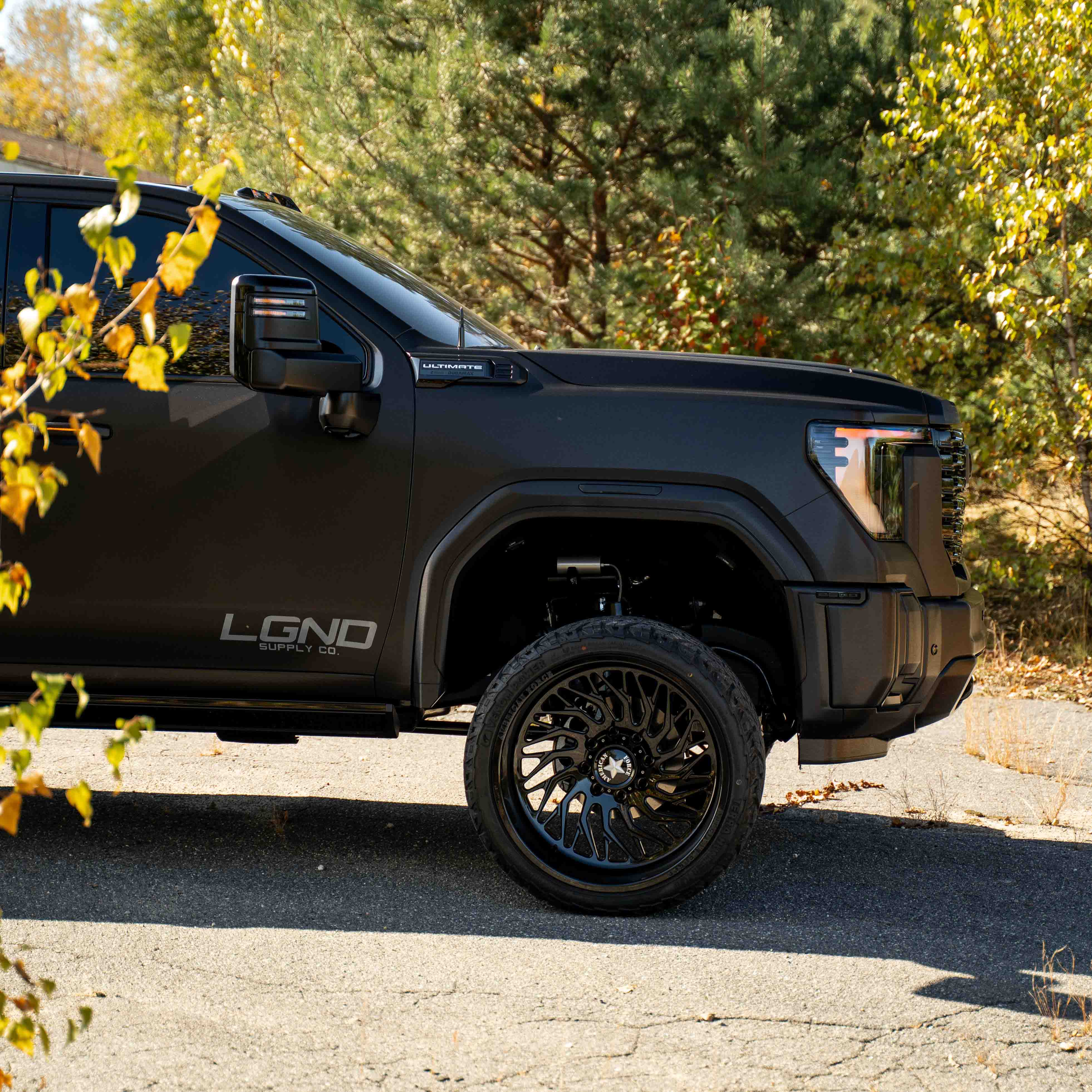 Black Reflective Door Decal Pack - Image 3