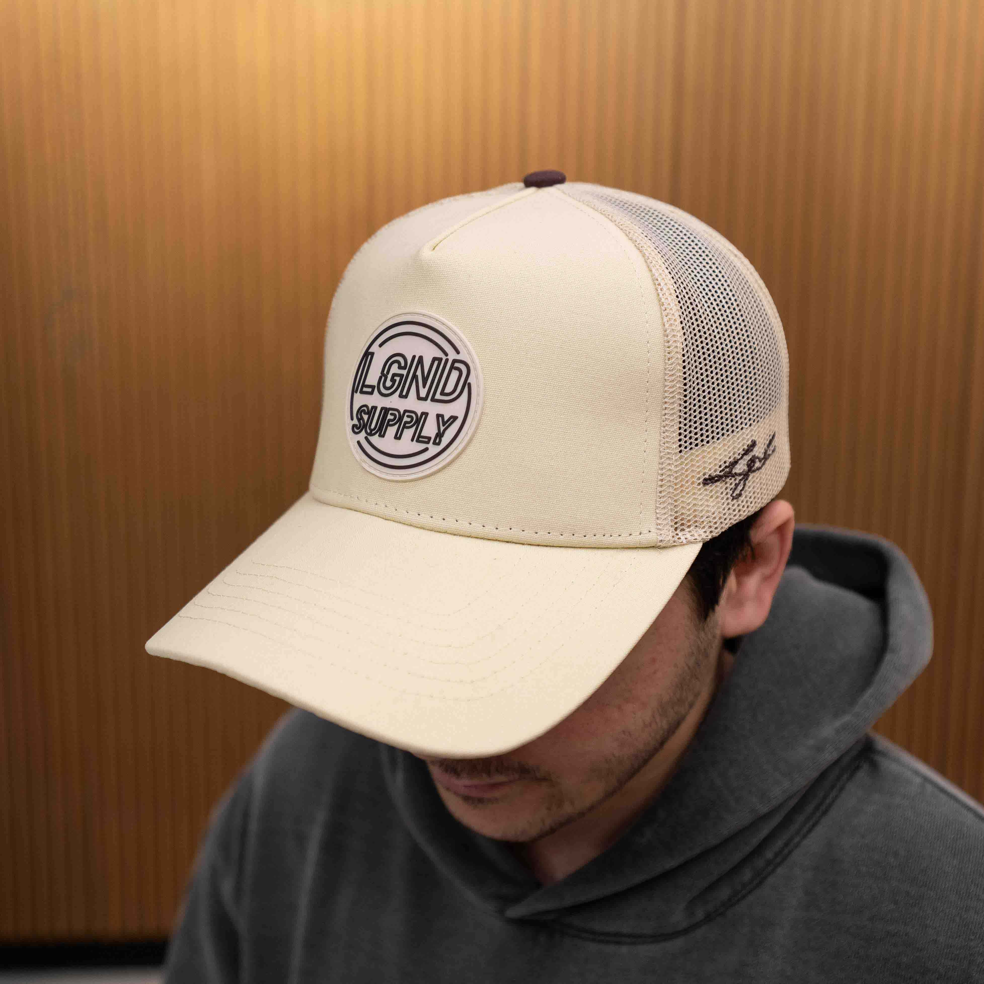 Desert Badge Trucker Cap - Image 3