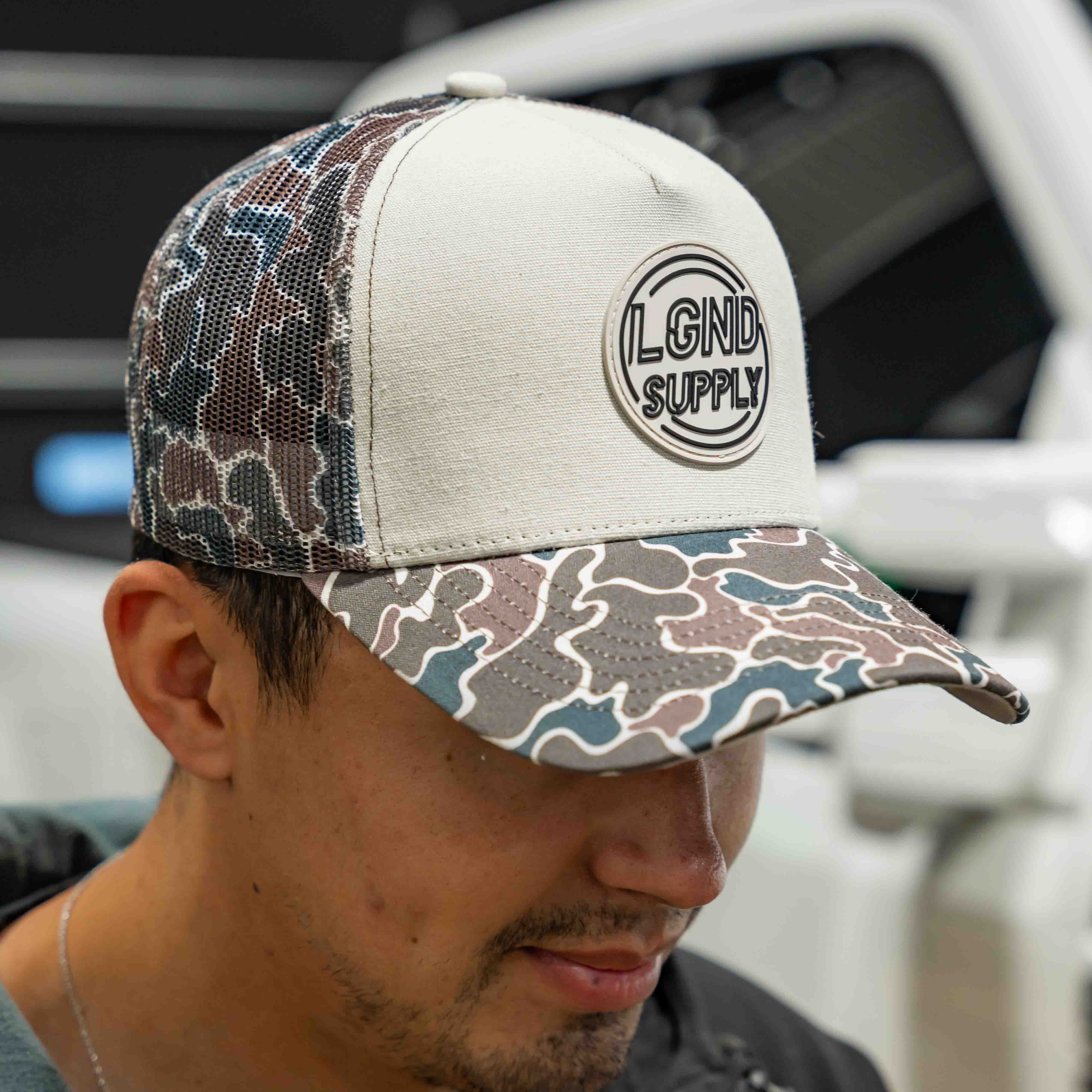 Duck Camo Trucker Cap - Image 2