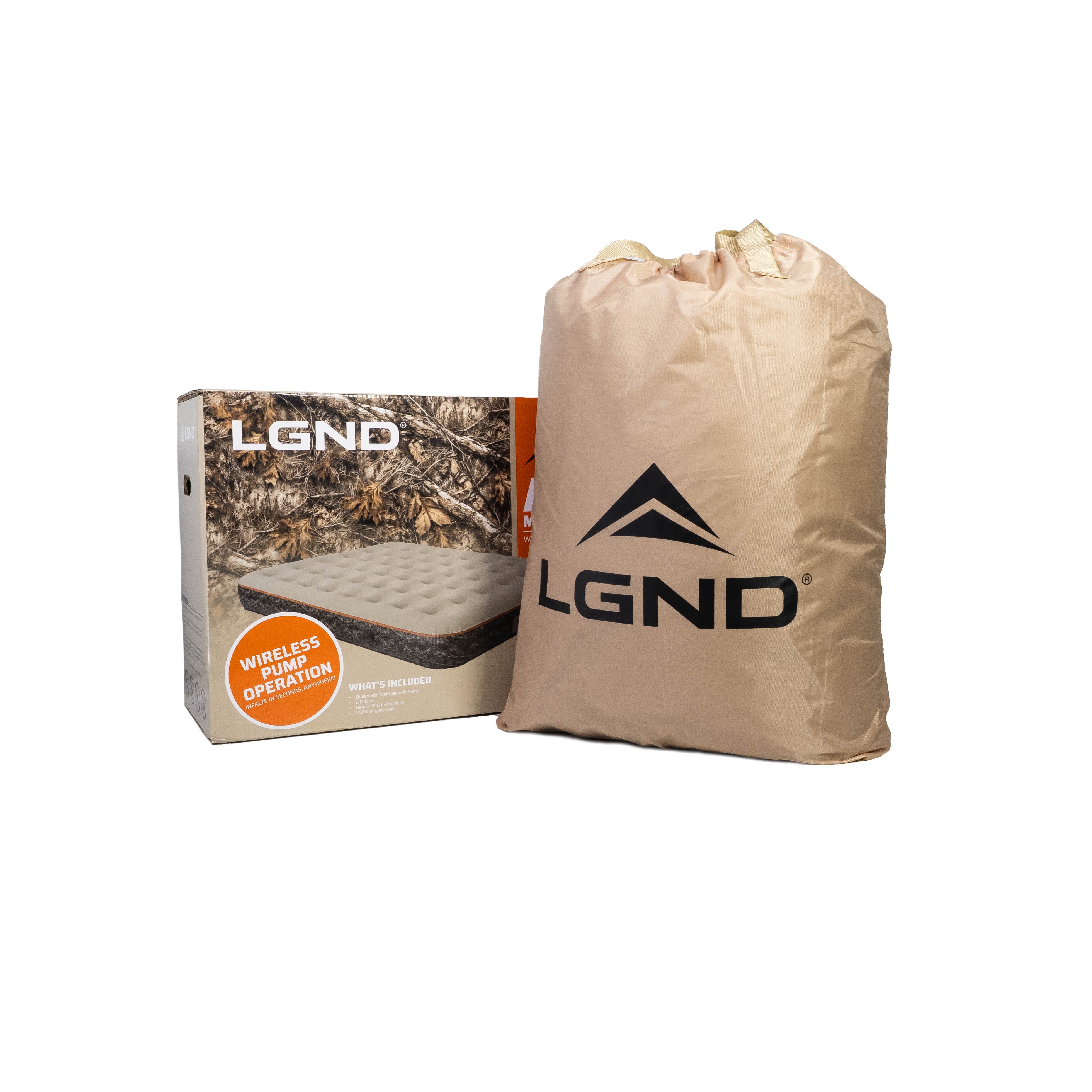 LGND Outdoors® Wireless Pump Air Mattress (Queen) - Image 6