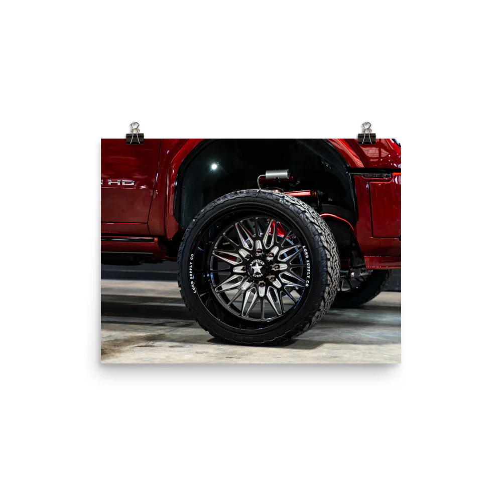 LGND42 Wheelin Poster