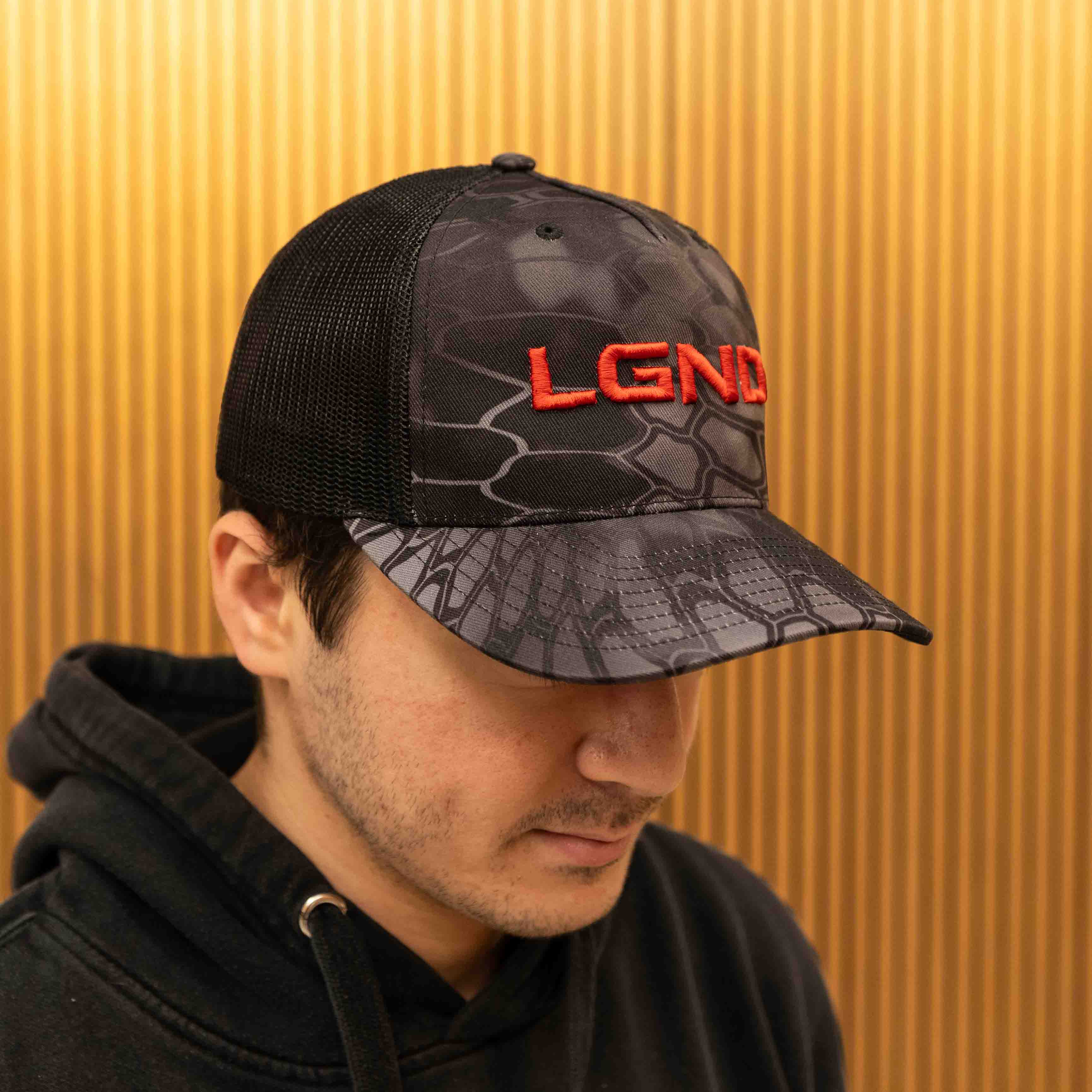 Onyx Camo Trucker Cap - Image 3