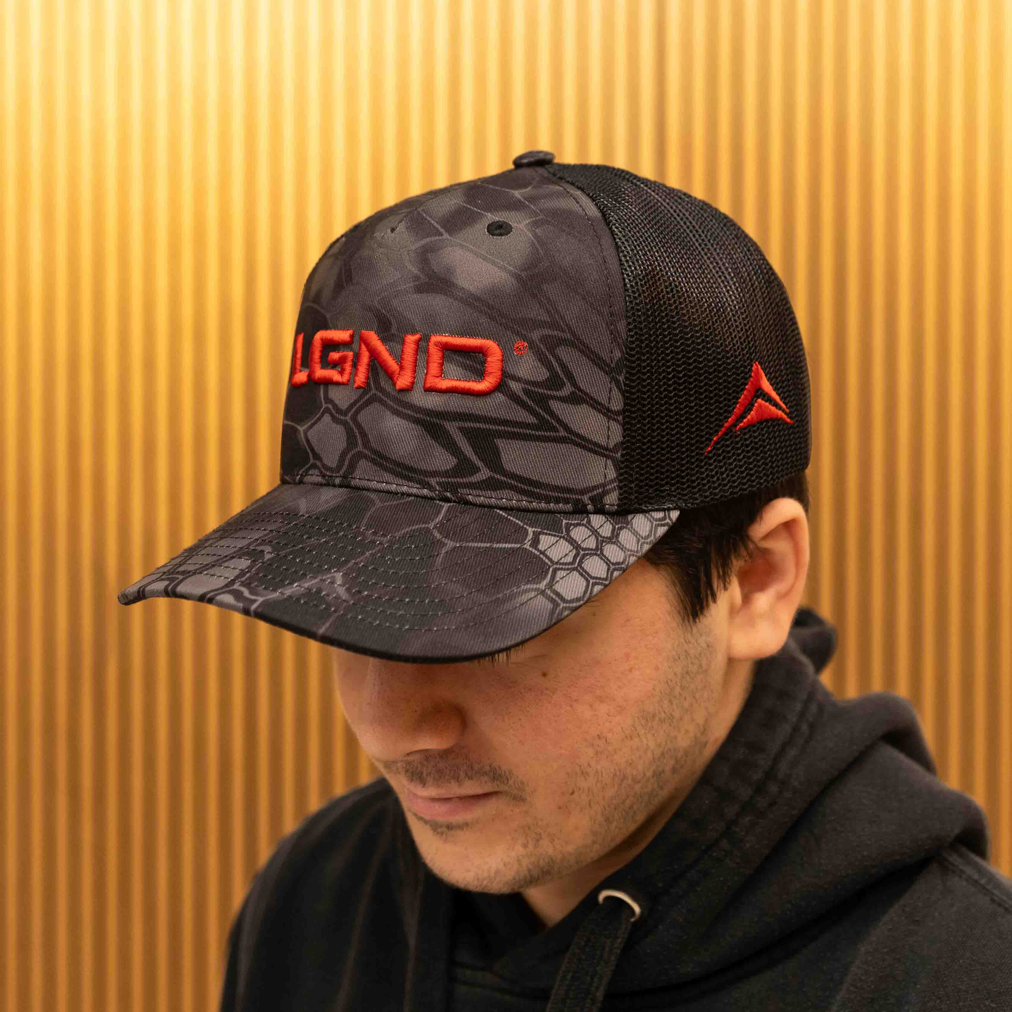 Onyx Camo Trucker Cap - Image 4