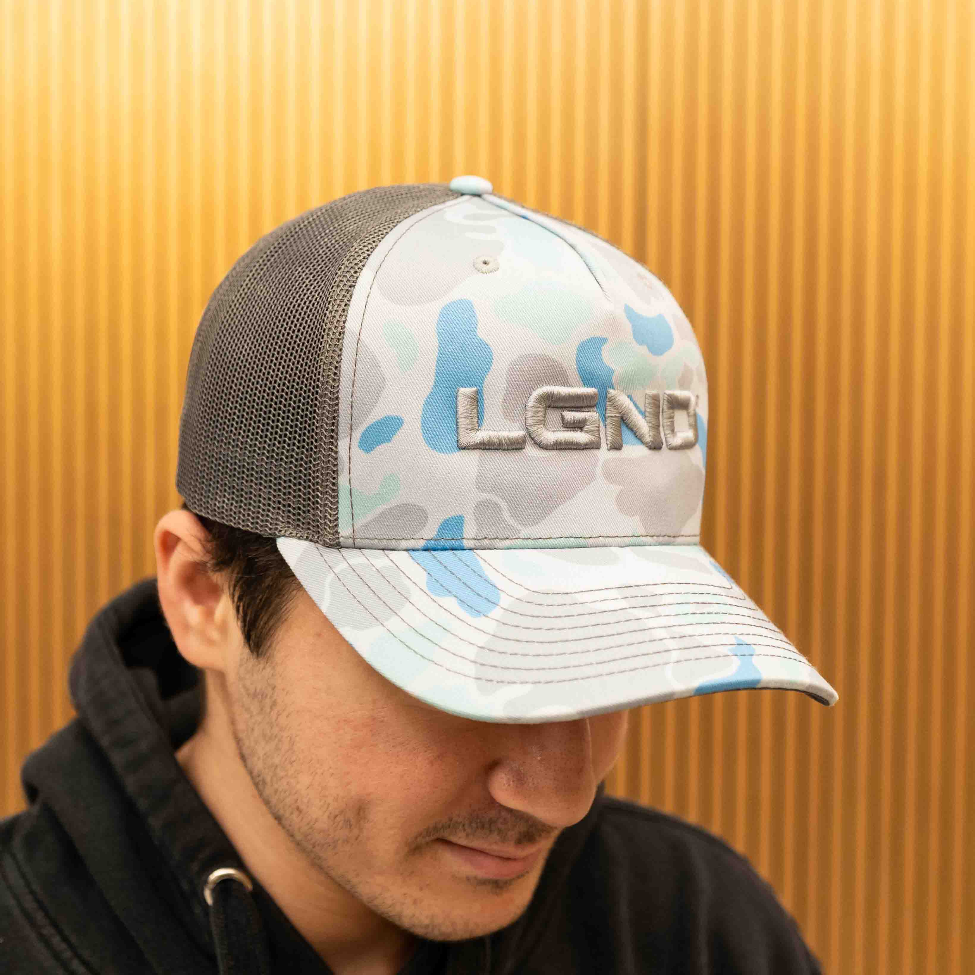 Saltwater Camo Trucker Cap - Image 6