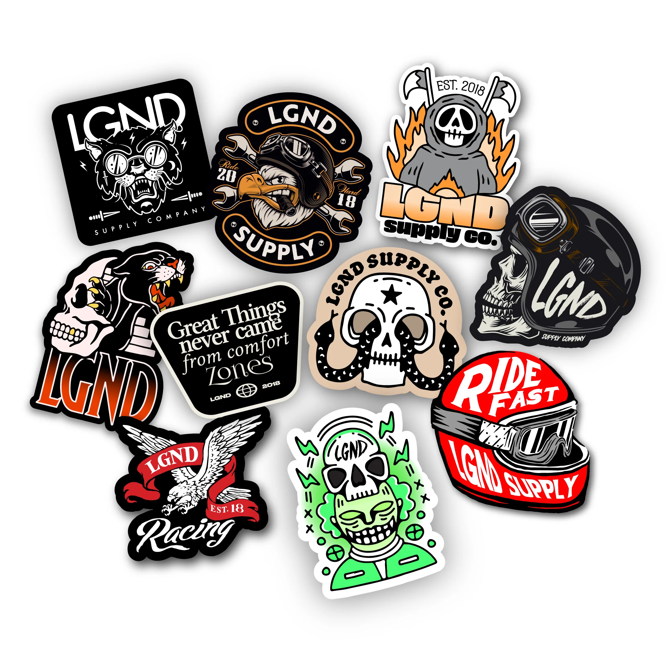 The Decal Collection - 10 Pack - Image 2